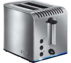 RUSSELL HOBBS Buckingham 20740 2-Slice Toaster - Stainless Steel